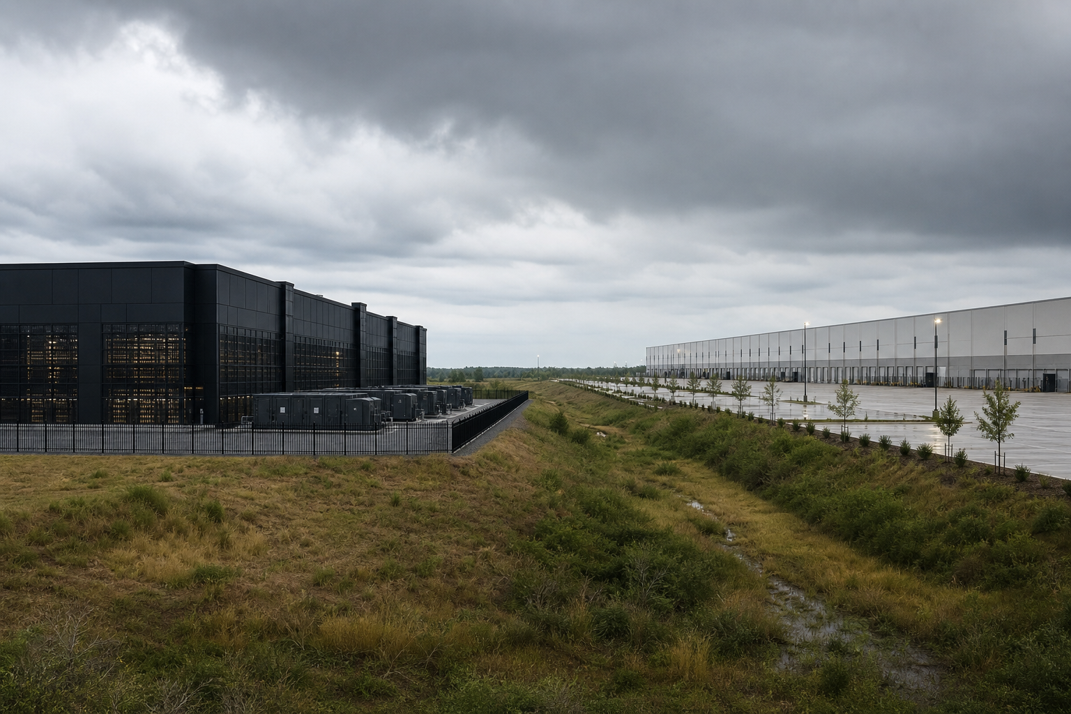 279 Data Center Moratoriums, and a $2B Warehouse Line in the Same Week