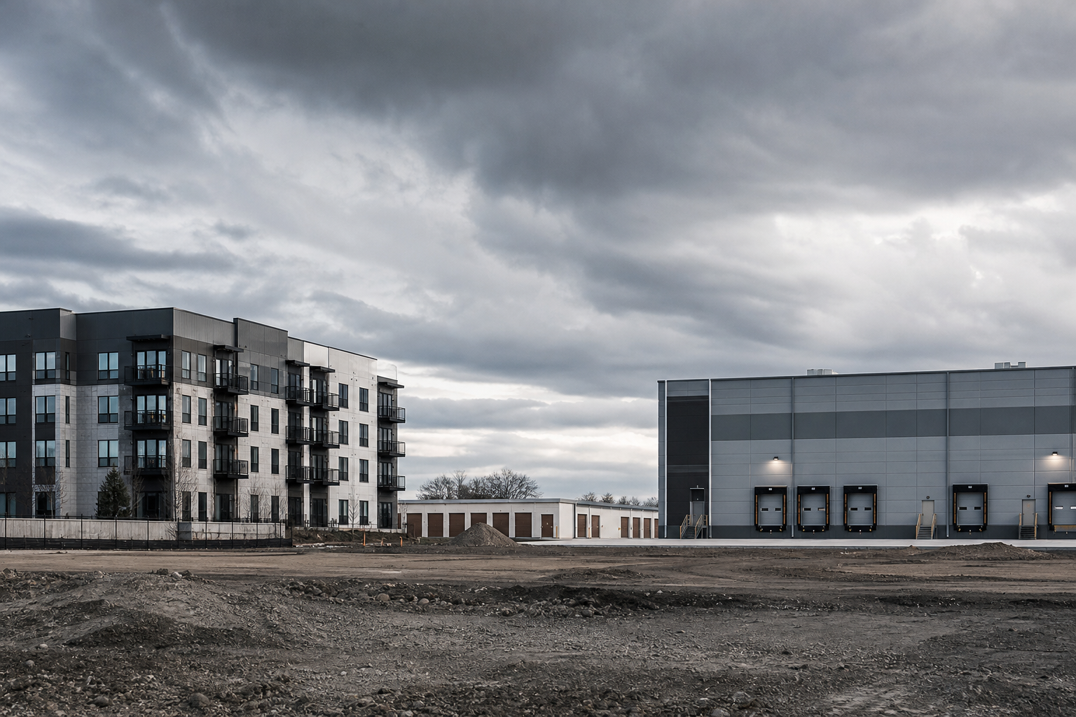 Apartment, Industrial Construction Down 50% To 60% From Peak