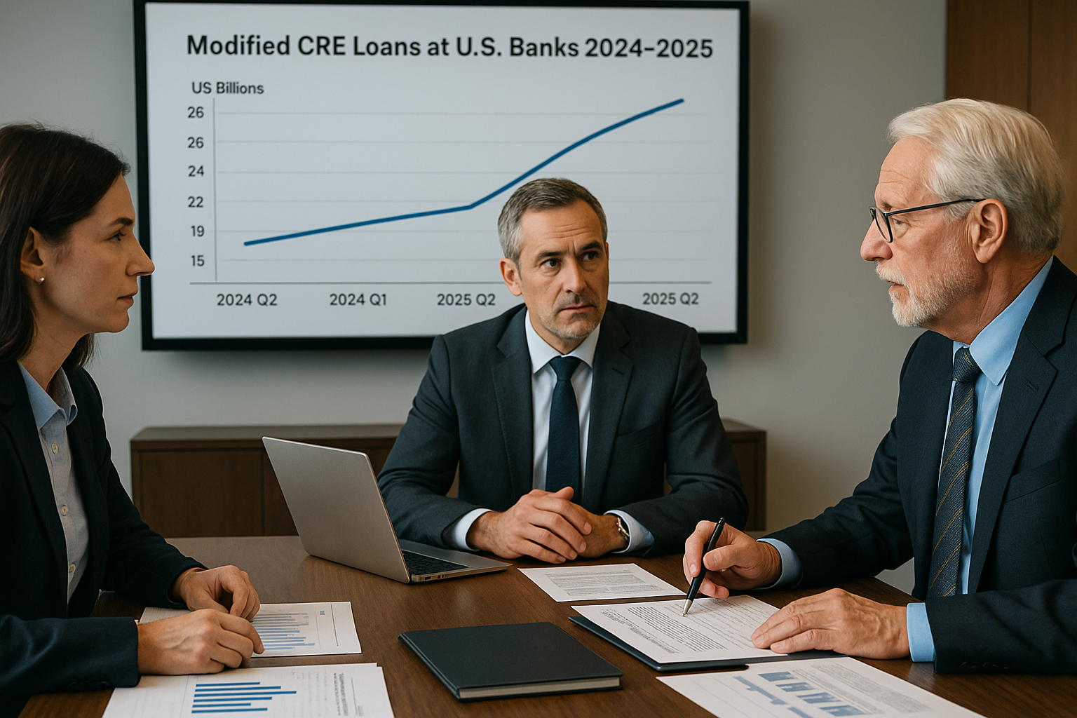 CRE Loan Modifications Surge as Refi Wall Nears