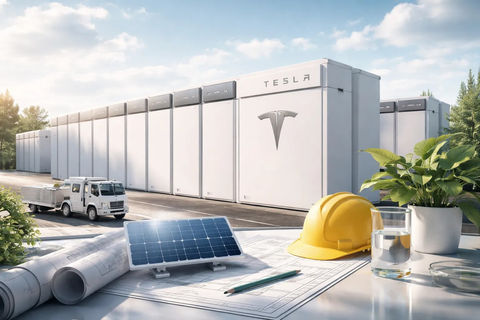 Huntsville’s 83,000‐lb Tesla Battery Pilot