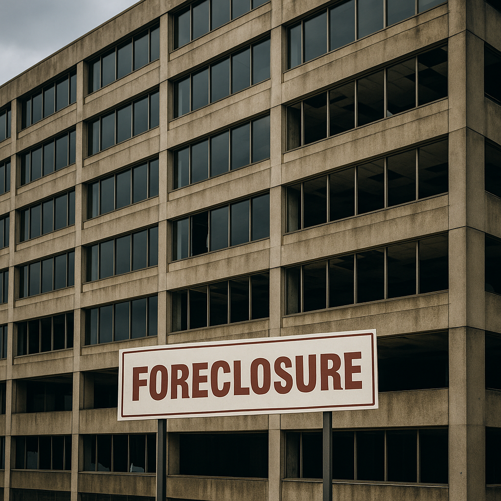 ⚫️Office Landlord in Texas Defaults as Vacancy Soars and Governance Clashes Erupt