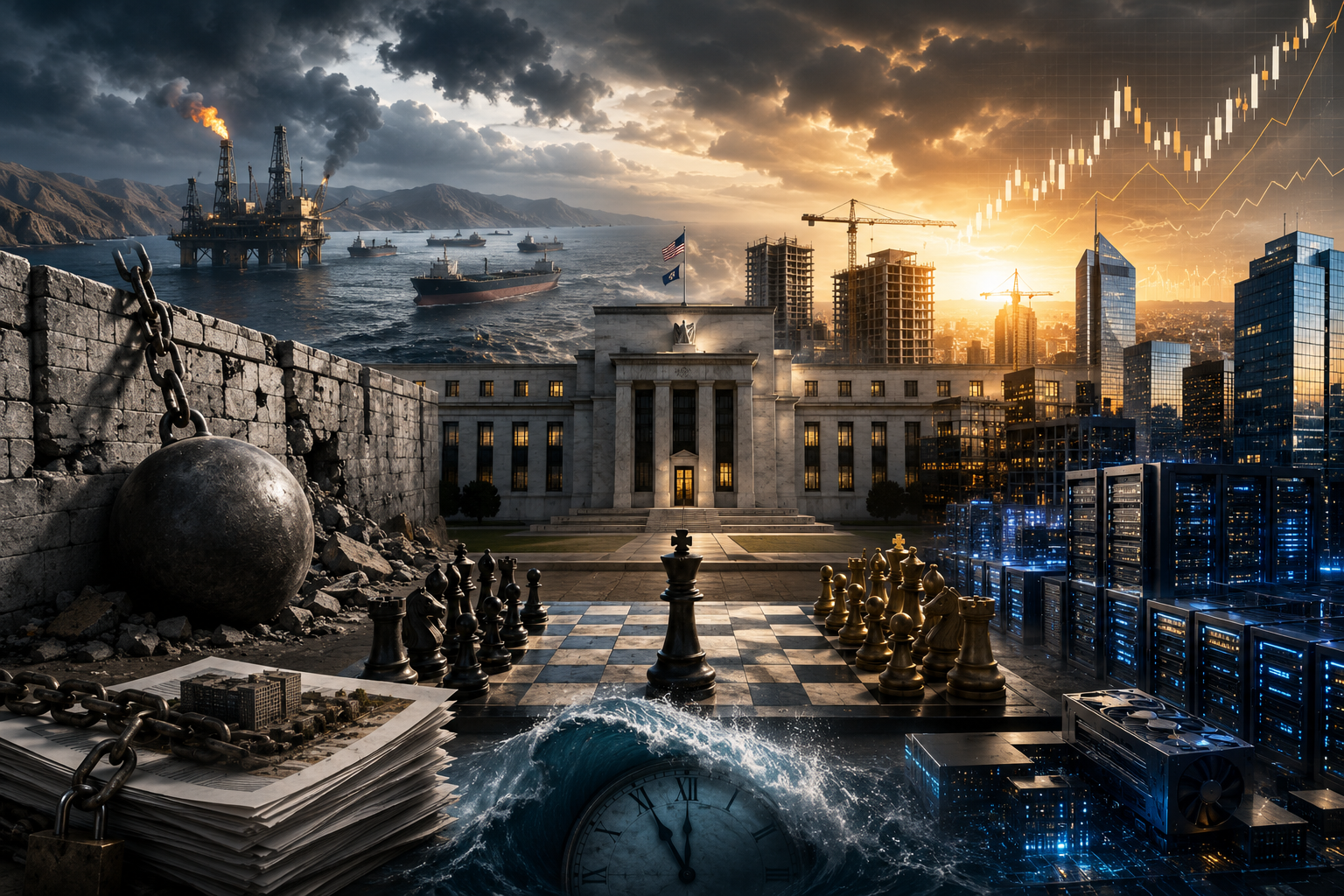 The Fed Freezes as the Wall Arrives