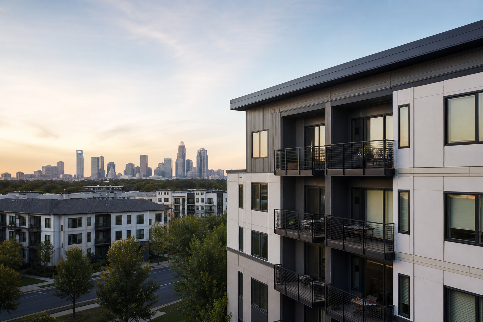 A Sun Belt Apartment REIT Buys the Trough in Charlotte
