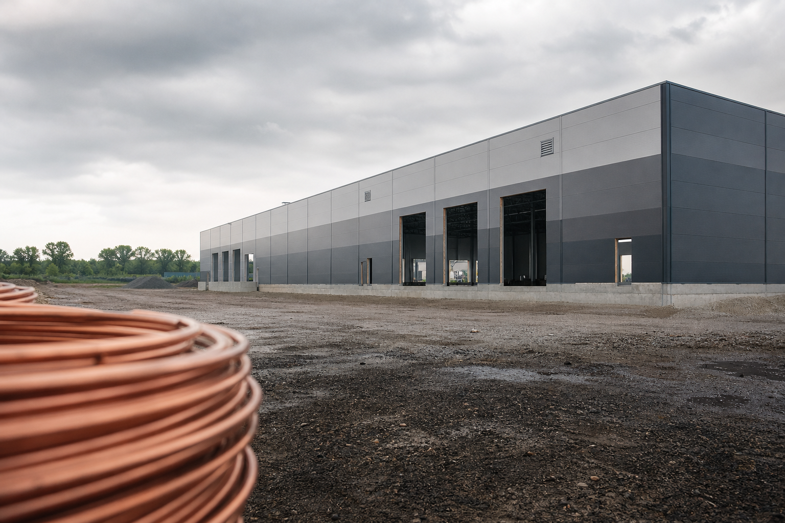 Copper Just Made Warehouses 3.6% More Expensive to Build
