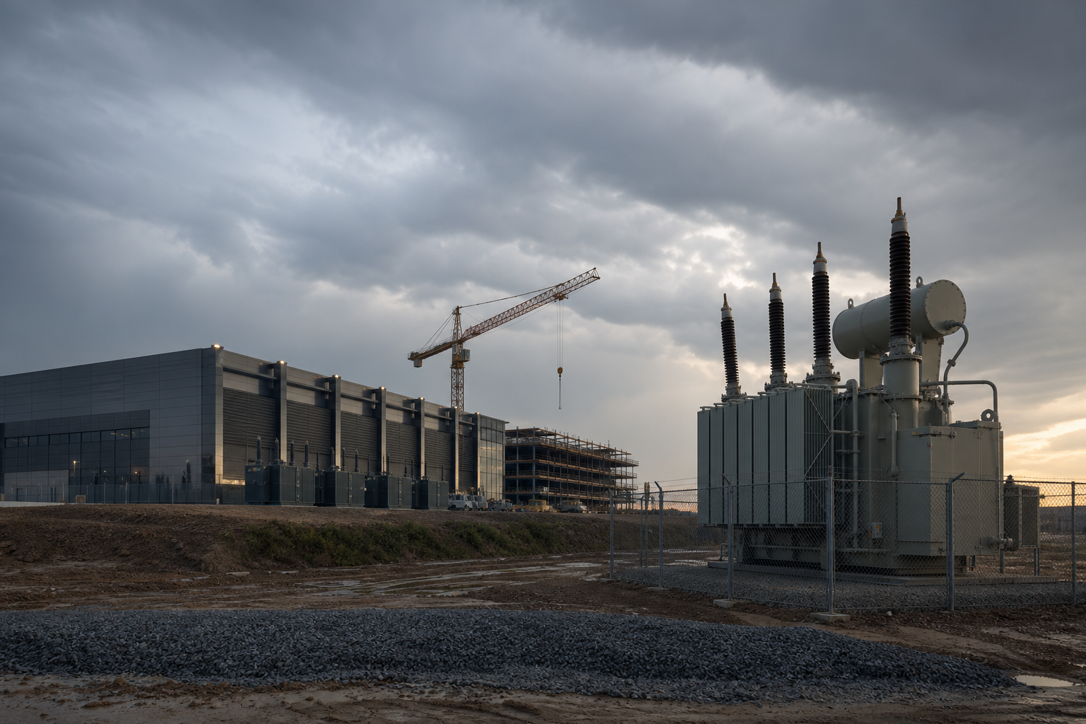 Data Centers Build In 18 Months; Transformers Take Up To Four Years