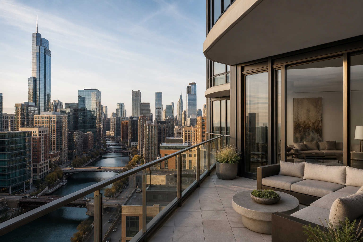 Core Money Pays $400K a Door for River North as Urban Rents Hold