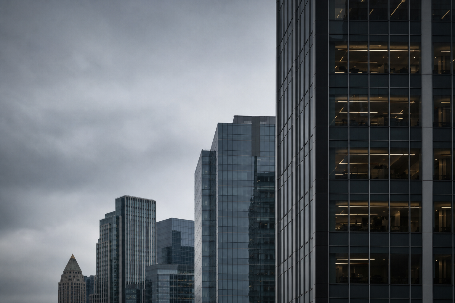 Hines and Rialto, two major office supply companies, have announced a combined loss of approximately $1.1 billion.