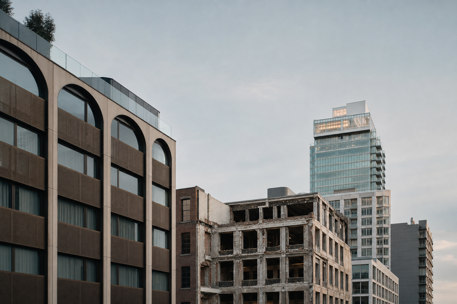 Hotel Building Is Shrinking Everywhere Except the Top and the Retrofit