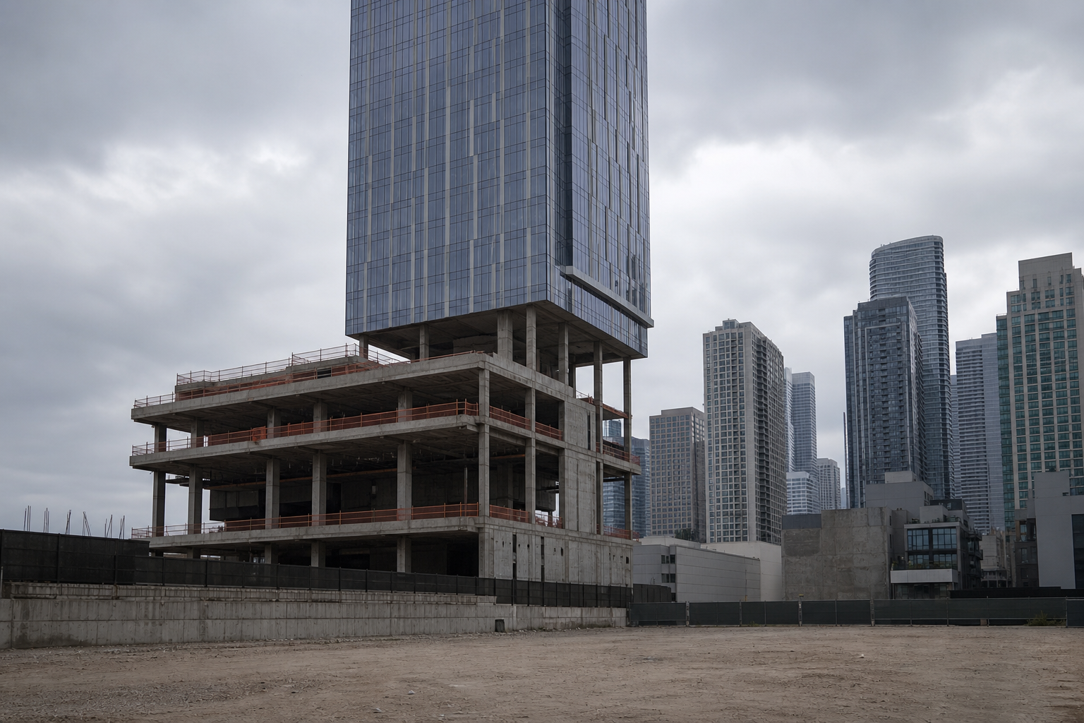 Los Angeles Weighs Paying to Finish a Tower It Already Approved