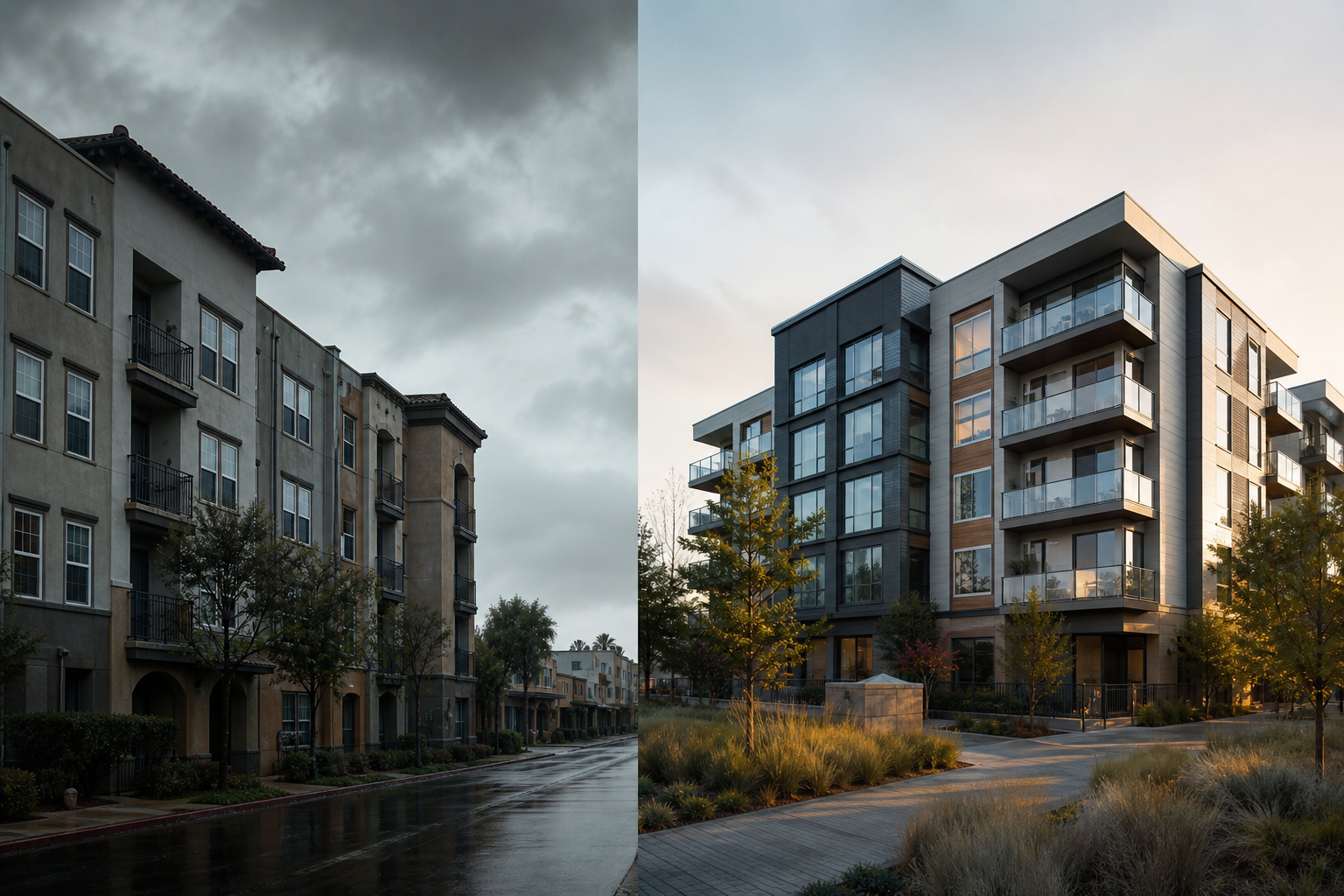 Two CBRE Apartment Exits, Same Day, Opposite Signs on Basis